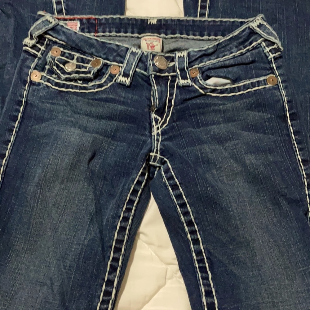 TRBJ: “Joey” Jeans w/Thick white Threading